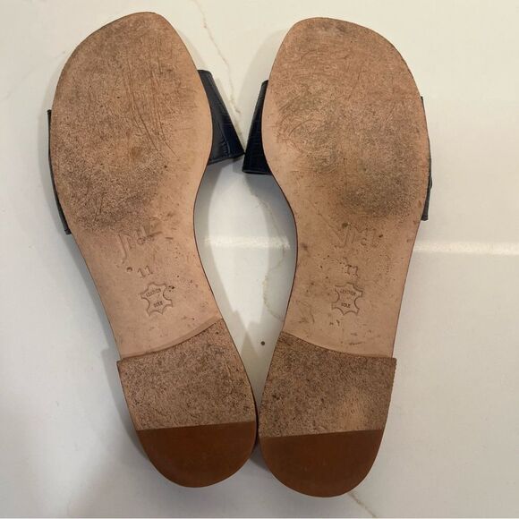 J. McLaughlin Navy Sandals - Picture 4 of 4
